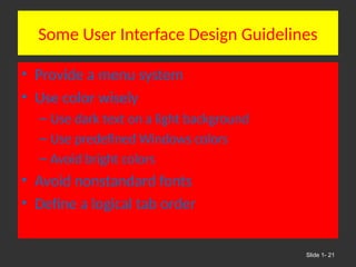 Introduction to intelligent user interface | PPT
