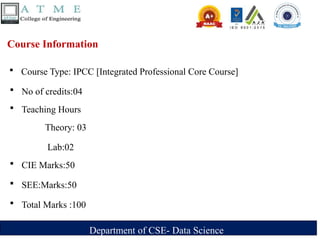 Introduction to Big data analytics subject | PPTX