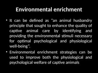 Comprehensive Management of Zoo Animals and Wildlife Conservation in ...
