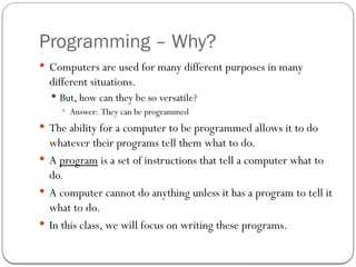 Introduction Computers and Programming.pptx