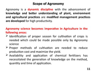 introduction to agronomy and its importance .pptx