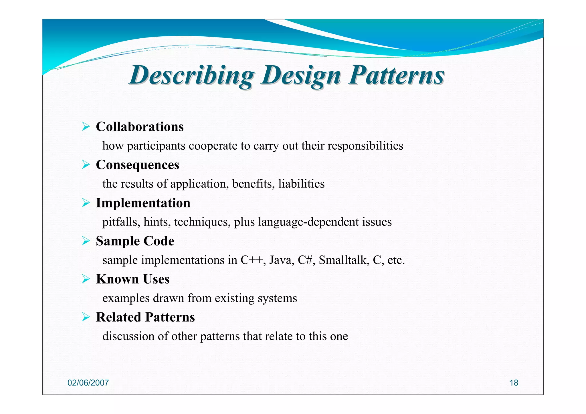 Introduction to Design Pattern | PDF