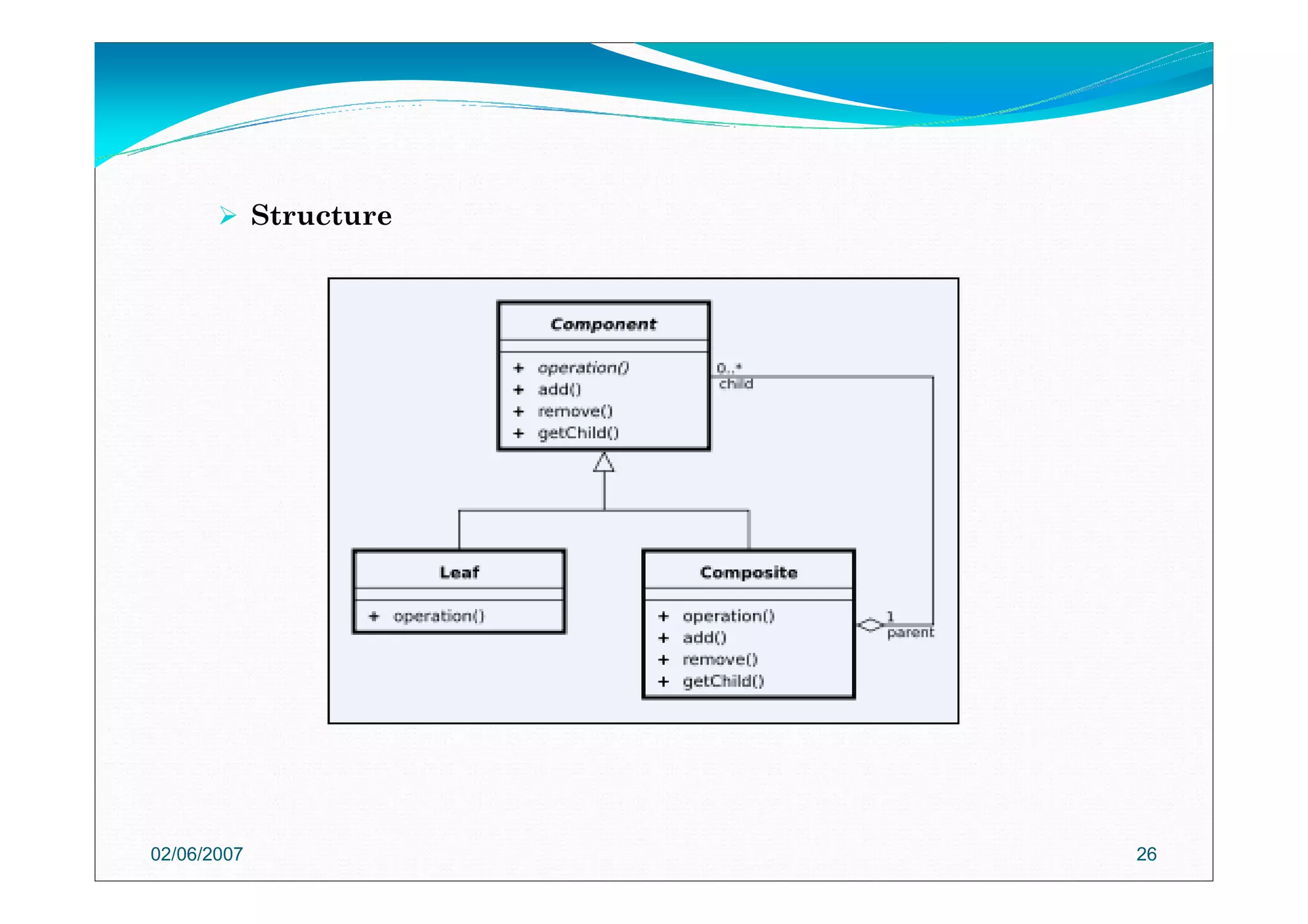 02/06/2007 26
Structure
 