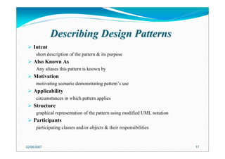 Introduction to Design Pattern | PDF