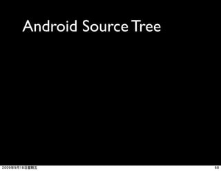 Android Source Tree
 