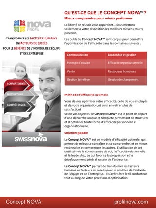 Introduction au concept Nova | PDF