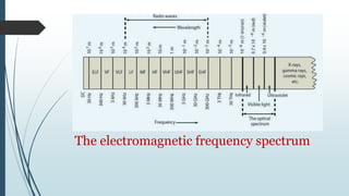 The electromagnetic frequency spectrum
 