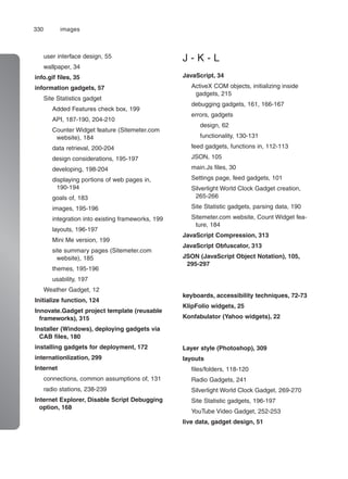 Introduction   Creating Vista Gadgets - @iRajLal