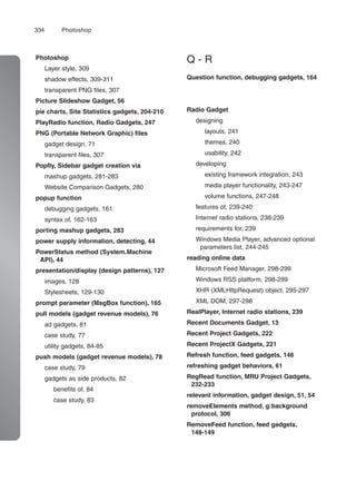 Introduction   Creating Vista Gadgets - @iRajLal