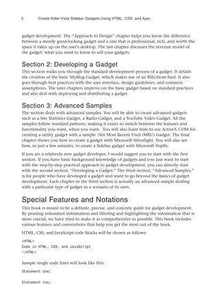 Introduction   Creating Vista Gadgets - @iRajLal