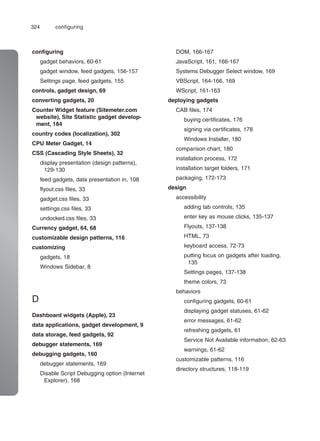 Introduction   Creating Vista Gadgets - @iRajLal