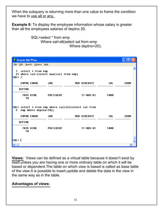 dm sql syntax summary data management sql –... Introduction to Database Management System | PDF