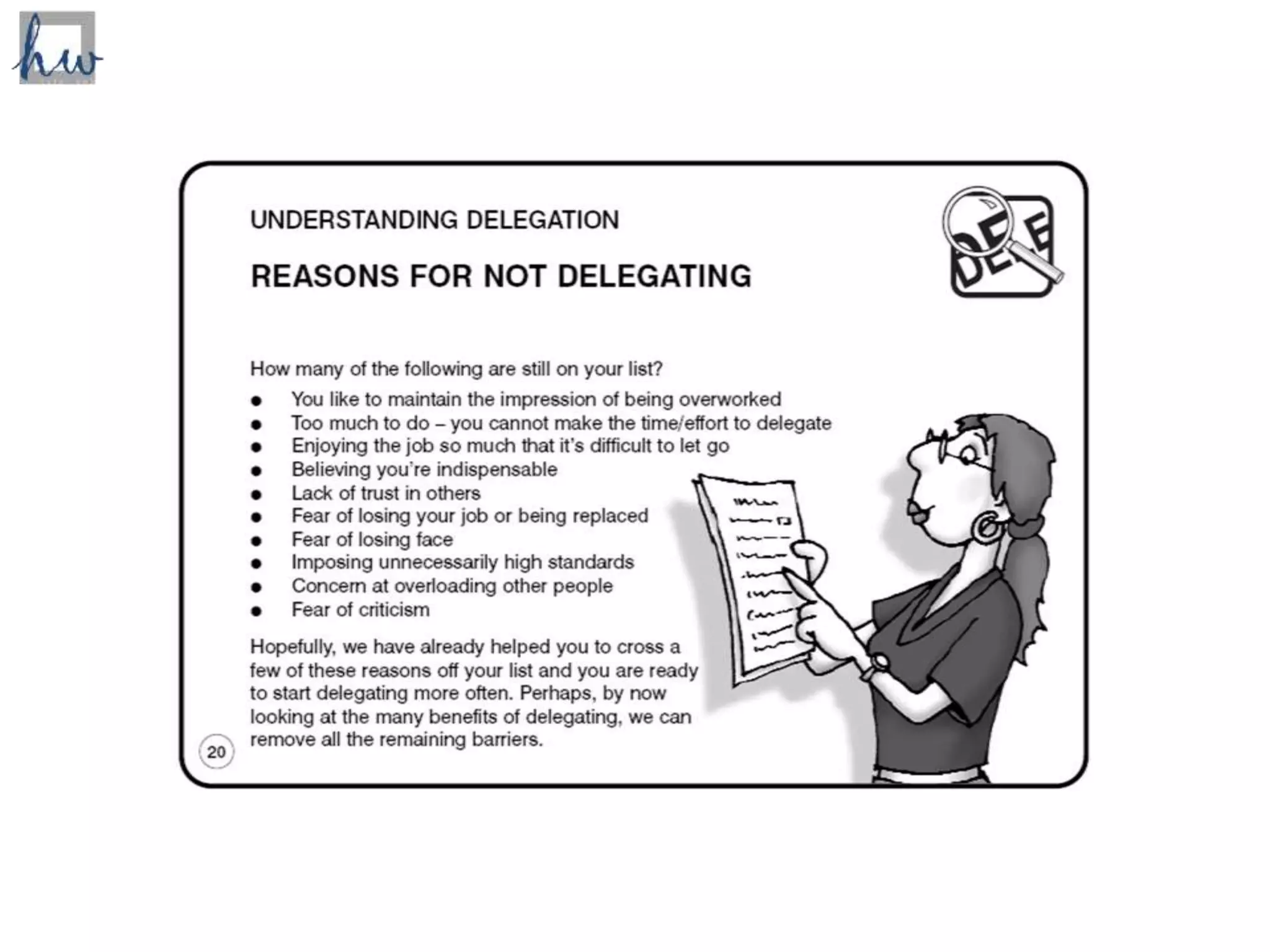 Introduction - Delegating Effectively