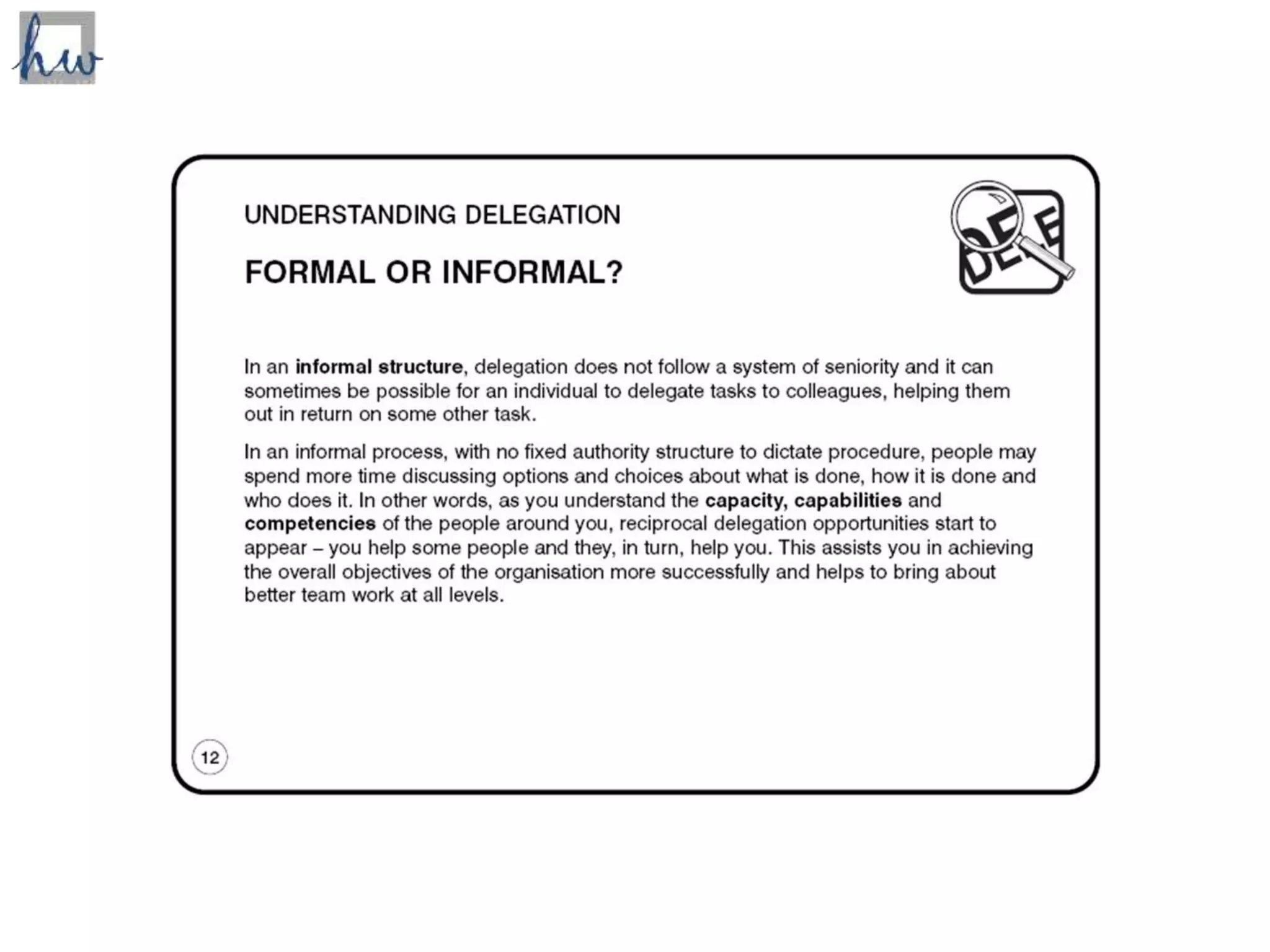 Introduction - Delegating Effectively