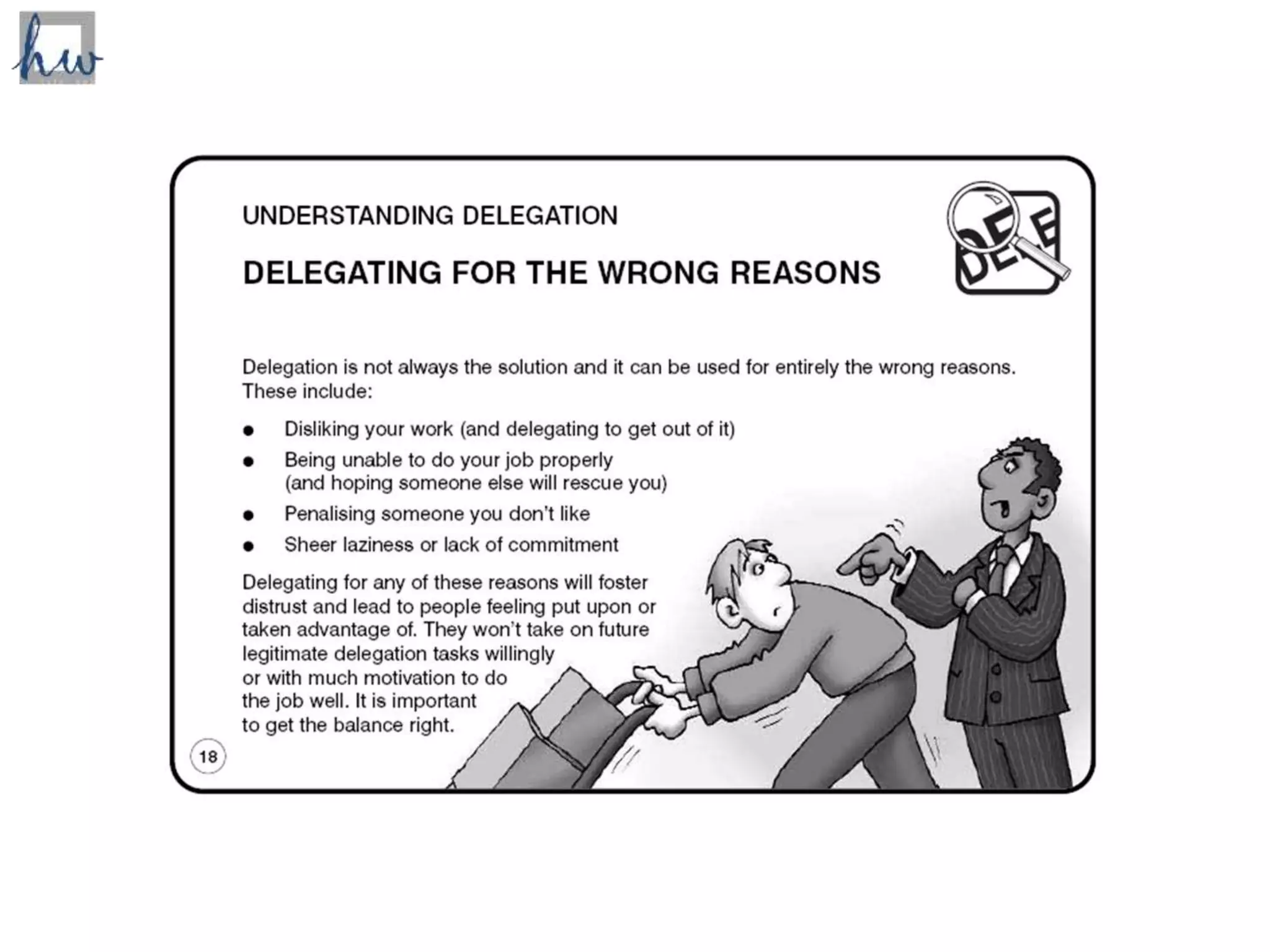Introduction - Delegating Effectively