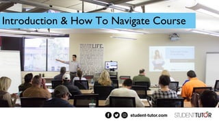 Introduction & How To Navigate Course
 
