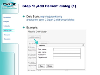 Introduction Dojo Toolkit & IBM Lotus Domino | PPT