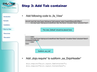 Introduction Dojo Toolkit & IBM Lotus Domino | PPT