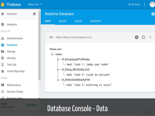Database Console - Data 28 / 37
 