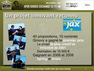 Introduction à Groovy - OpenSource eXchange 2008