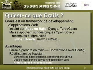 Introduction à Groovy - OpenSource eXchange 2008