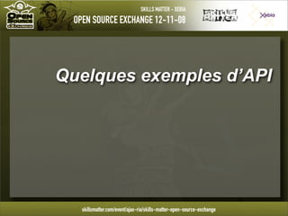 Introduction à Groovy - OpenSource eXchange 2008