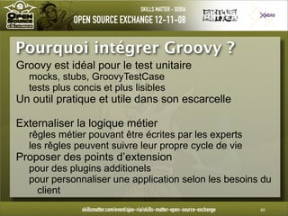 Introduction à Groovy - OpenSource eXchange 2008