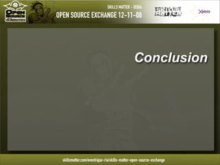 Introduction à Groovy - OpenSource eXchange 2008