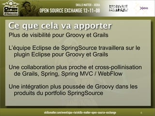 Introduction à Groovy - OpenSource eXchange 2008