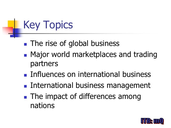 international business major
