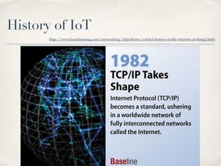 Introduction to the Internet of Things | PDF