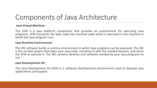 Introduction java programming | PPT
