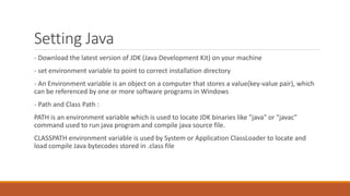 Introduction java programming