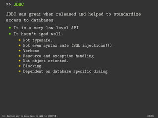 Introduction to jOOQ | PDF