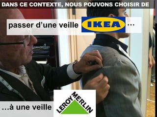 DANS CE CONTEXTE, NOUS POUVONS CHOISIR DE


 passer d’une veille              …




…à une veille
 