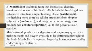 introduction to anatomy and physiology 1st sem bsc nursing | PPT