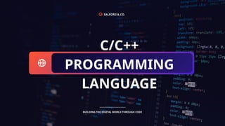 Introduction to C programming ppt 1234567 | PPTX