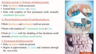 Transitional Teeth Introduction part 1 | PPTX
