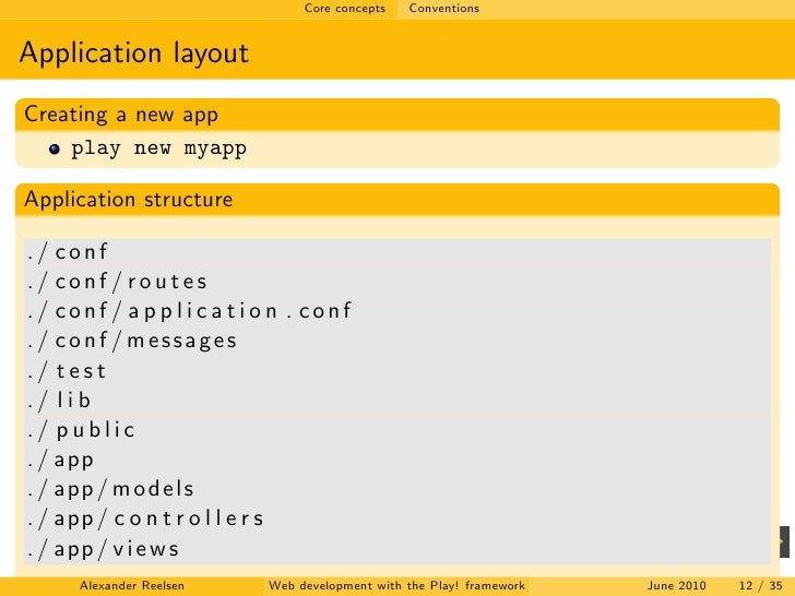 Play Framework Sample Application – DGAM