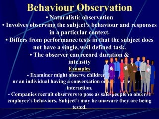 Introduction principles of psychological measurement | PPTX