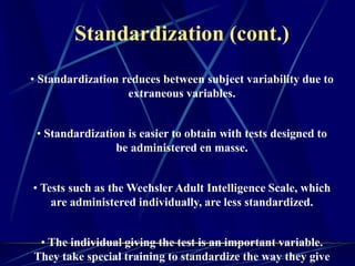 Introduction principles of psychological measurement | PPTX