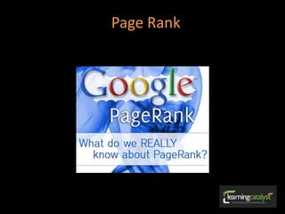 Page Rank
 