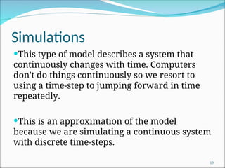 Introduction to the Computer Simulations | PPT