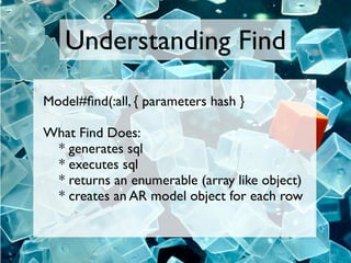 Introduction to Active Record at MySQL Conference 2007