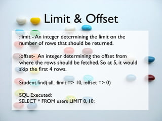 Introduction to Active Record at MySQL Conference 2007