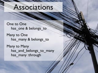 Introduction to Active Record at MySQL Conference 2007