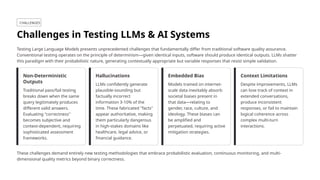 Introduction to AI, LLMs & Modern QA AI & LLM Testing and Automation ...