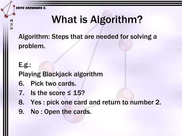 Introduction To Algorithm [2] | PPT