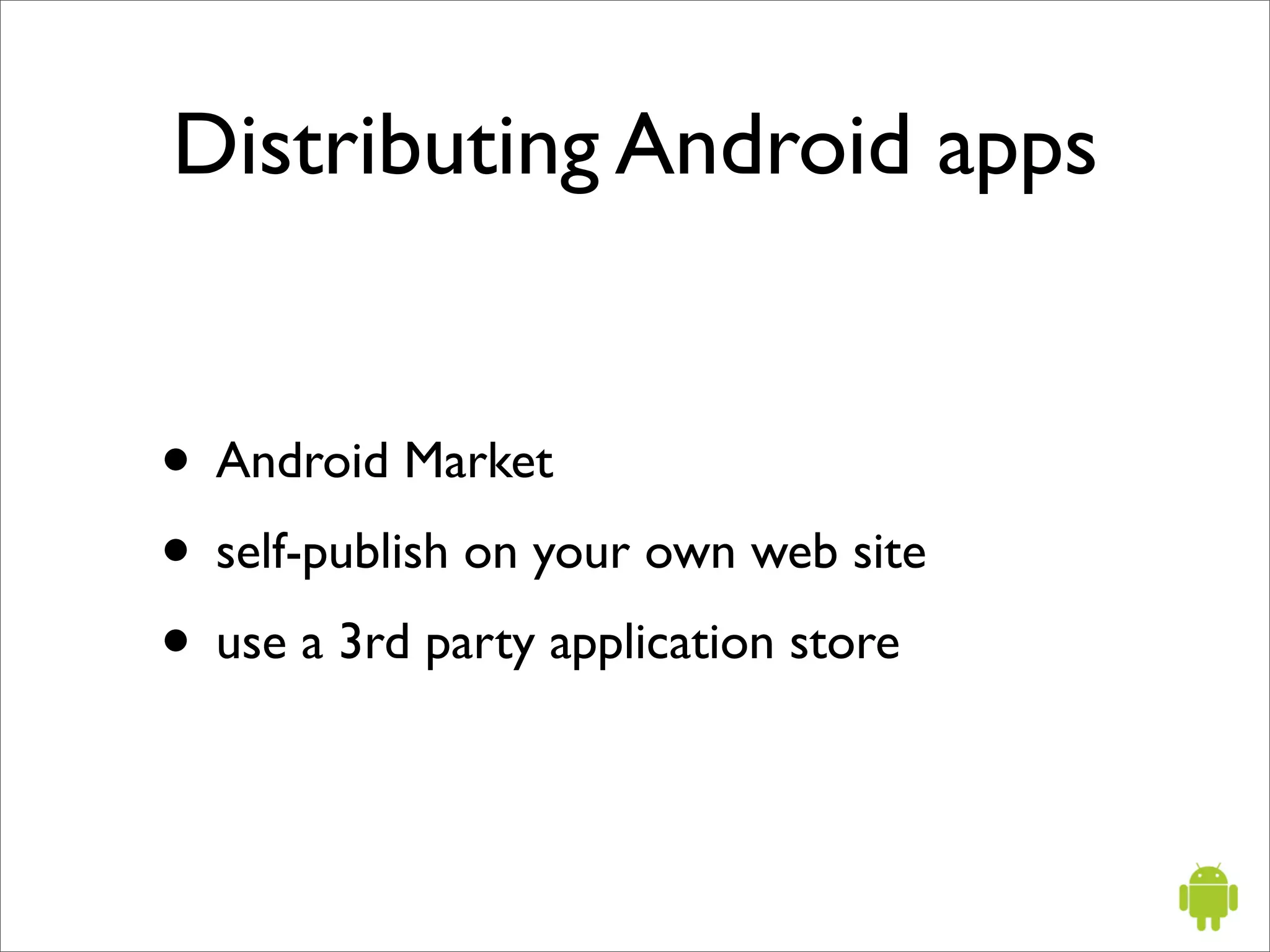 Introduction to Android - Mobile Portland
