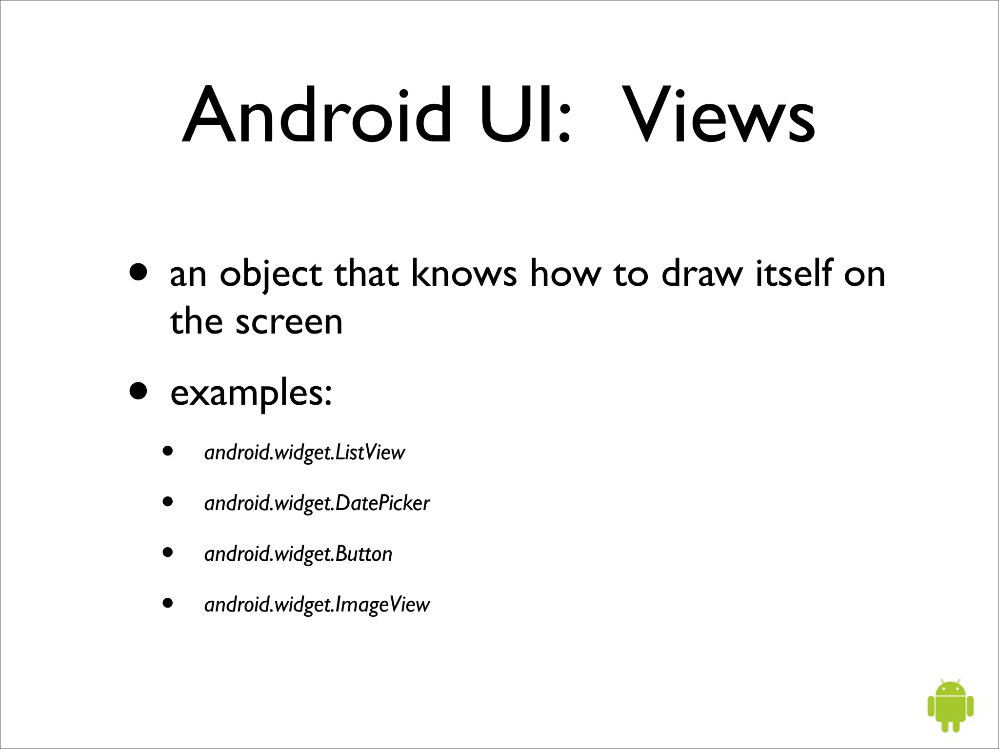 Introduction to Android - Mobile Portland